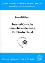 Cover-Bild Terminbörsliche Immobilienderivate für Deutschland.