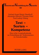 Cover-Bild Text – Sorten – Kompetenz