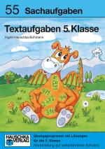 Cover-Bild Textaufgaben 5. Klasse