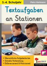 Cover-Bild Textaufgaben an Stationen / Klasse 3-4