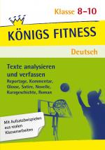 Cover-Bild Texte analysieren und verfassen – Klasse 8-10 – Deutsch