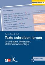 Cover-Bild Texte schreiben lernen