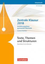 Cover-Bild Texte, Themen und Strukturen - Nordrhein-Westfalen / Zentrale Klausur Einführungsphase 2018