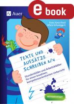 Cover-Bild Texte und Aufsätze schreiben 3-4