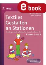 Cover-Bild Textiles Gestalten an Stationen