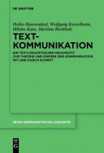 Cover-Bild Textkommunikation