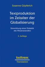 Cover-Bild Textproduktion im Zeitalter der Globalisierung