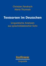 Cover-Bild Textsorten im Deutschen