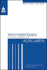 Cover-Bild Textverstehen im Literaturunterricht und Aufgaben