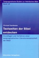 Cover-Bild Textwelten der Bibel entdecken