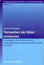 Cover-Bild Textwelten der Bibel entdecken