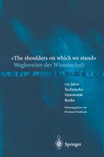 Cover-Bild “The shoulders on which we stand”-Wegbereiter der Wissenschaft