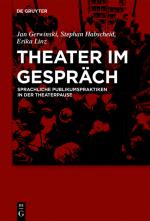 Cover-Bild Theater im Gespräch