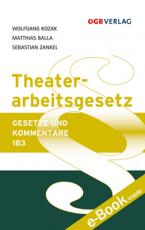 Cover-Bild Theaterarbeitsgesetz