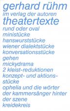 Cover-Bild Theatertexte