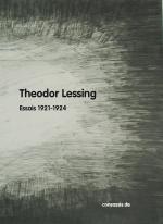Cover-Bild Theodor Lessing Essais aus dem Prager Tagblatt (Band I)
