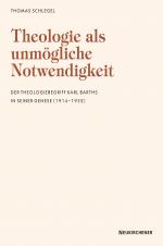 Cover-Bild Theologie als unmögliche Notwendigkeit