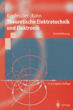 Cover-Bild Theoretische Elektrotechnik und Elektronik