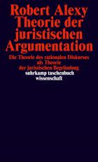 Cover-Bild Theorie der juristischen Argumentation