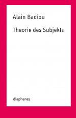 Cover-Bild Theorie des Subjekts