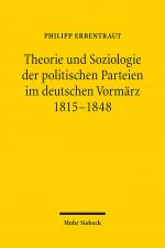 Cover-Bild Theorie und Soziologie der politischen Parteien im deutschen Vormärz 1815-1848