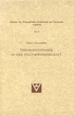 Cover-Bild Theoriendynamik in der Politikwissenschaft