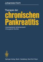 Cover-Bild Therapie der chronischen Pankreatitis