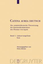 Cover-Bild Thomas von Aquin: Catena aurea deutsch / Lukasevangelium