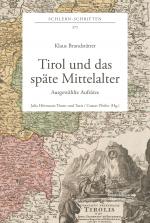 Cover-Bild Tirol und das späte Mittelalter