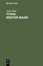 Cover-Bild Titan. Erster Band