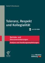 Cover-Bild Toleranz, Respekt und Kollegialität