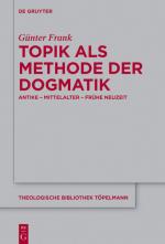 Cover-Bild Topik als Methode der Dogmatik