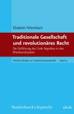 Cover-Bild Traditionale Gesellschaft und revolutionäres Recht