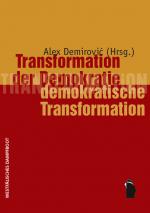 Cover-Bild Transformation der Demokratie - demokratische Transformation