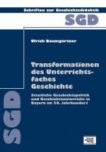 Cover-Bild Transformationen des Unterrichtsfaches Geschichte