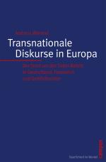 Cover-Bild Transnationale Diskurse in Europa