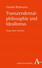 Cover-Bild Transzendentalphilosophie und Idealismus