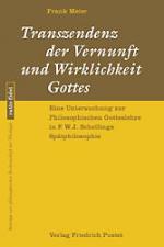 Cover-Bild Transzendenz der Vernunft und Wirklichkeit Gottes