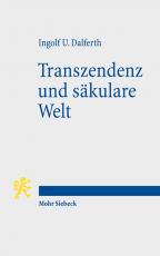 Cover-Bild Transzendenz und säkulare Welt