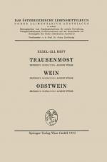 Cover-Bild Traubenmost, Wein, Obstwein