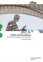 Cover-Bild Twitter und Journalismus