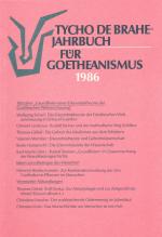Cover-Bild Tycho de Brahe-Jahrbuch für Goetheanismus / Tycho de Brahe-Jahrbuch für Goetheanismus