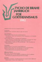 Cover-Bild Tycho de Brahe-Jahrbuch für Goetheanismus / Tycho de Brahe-Jahrbuch für Goetheanismus