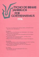 Cover-Bild Tycho de Brahe-Jahrbuch für Goetheanismus / Tycho de Brahe-Jahrbuch für Goetheanismus