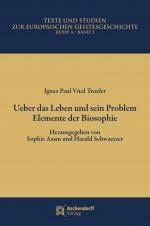 Cover-Bild Ueber das Leben und sein Problem