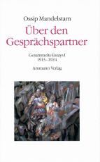 Cover-Bild Über den Gesprächspartner - Gespräch über Dante (2 Bde.)