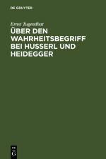 Cover-Bild Über den Wahrheitsbegriff bei Husserl und Heidegger