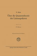 Cover-Bild Über die Quantentheorie der Linienspektren