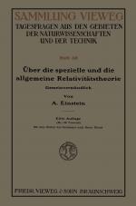 Cover-Bild Über die spezielle und die allgemeine Relativitätstheorie (Gemeinverständlich)