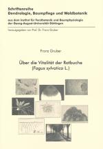 Cover-Bild Über die Vitalität der Rotbuche (Fagus sylvatica L.)